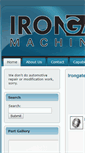 Mobile Screenshot of irongatemachine.com